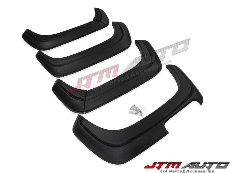 Smooth Matt Black Fender Flares Wheel Arch to suit Mitsubishi Triton MV 2024+