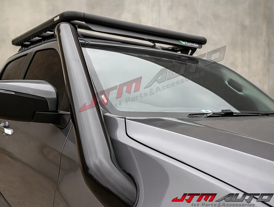 Black Powder Coated Stainless Steel Snorkel Kit to suit Mazda BT-50 BT50 2020+