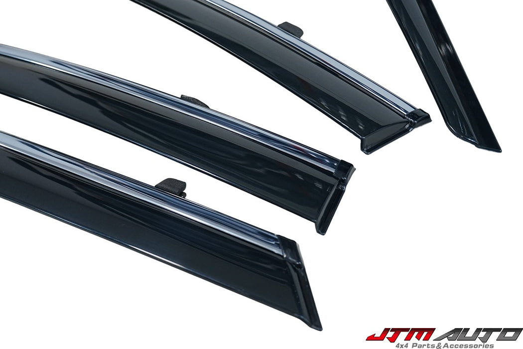 Chrome Trim Weather Shield Weathershield Window Visor to suit BYD Dolphin 2023+