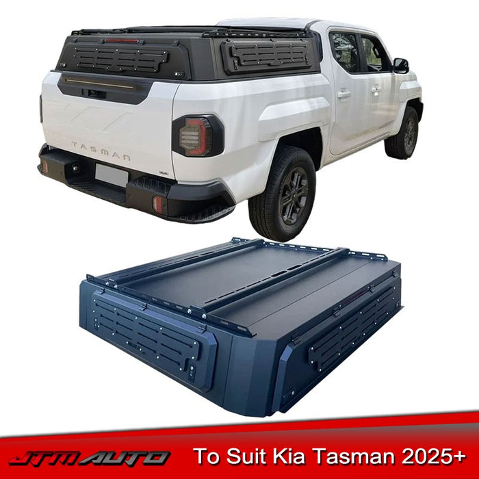 Low Profile Tub Aluminum Canopy Off Road Tactic to suit Kia Tasman 2025+