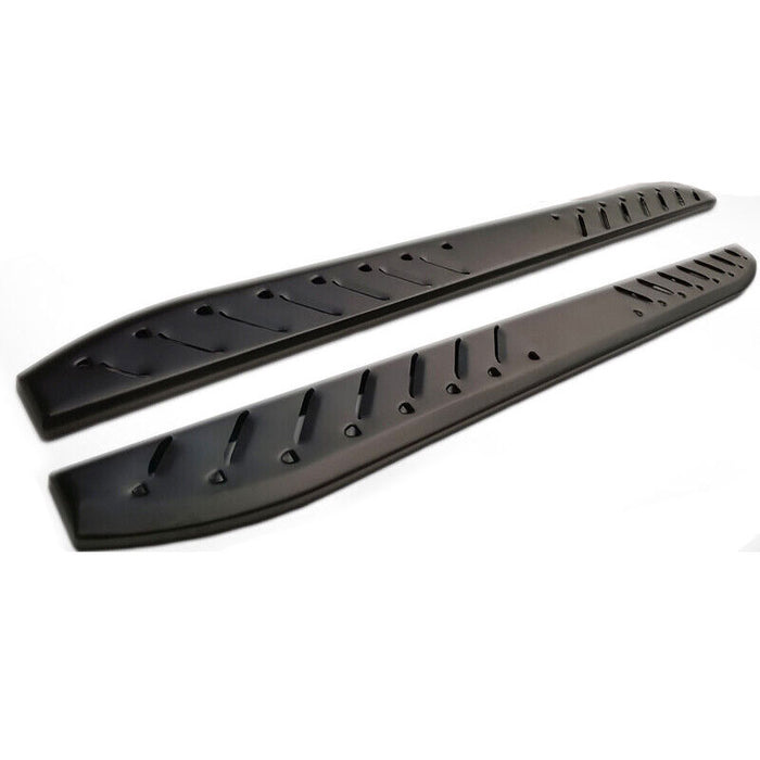 Heavy Duty Shark Bar Black Off road Side Steps to suit Holden Colorado 2012-2020