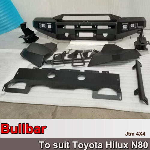 Steel Rocker Bull Bar Winch Compatible for