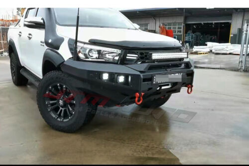 Steel Rocker Bull Bar Winch Compatible for