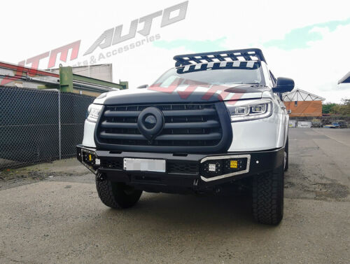 T-TEK Steel Bull Bar Winch Compatible